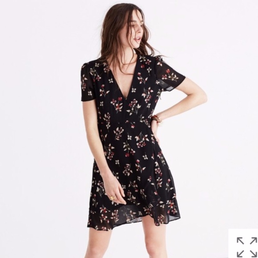 Madewell Posy Floral Dress